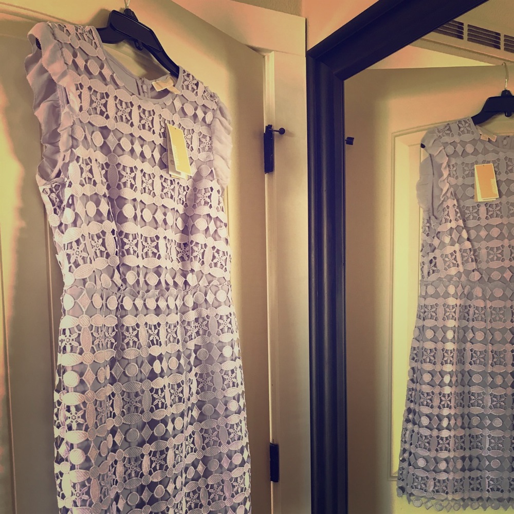 Michael Kors lace dress- Lavender (Light Quartz)